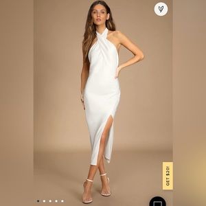 Lulus White Cocktail Dress